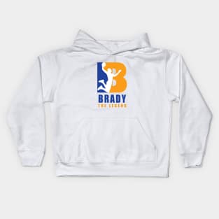 Brady Custom Player Basketball Your Name The Legend Kids Hoodie